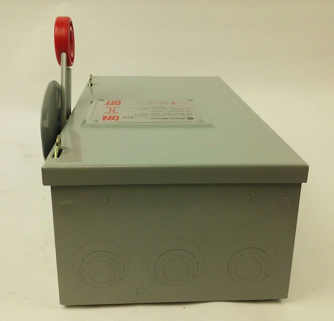 POWERMASTER EATON H361NFK HEAVYDUTY SAFETY SWITCH,30A,600V, 3P, NON FUSIBLE