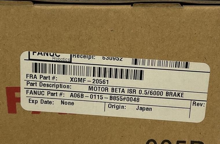 FANUC A06B-0115-B855#0048 AC SERVO MOTOR