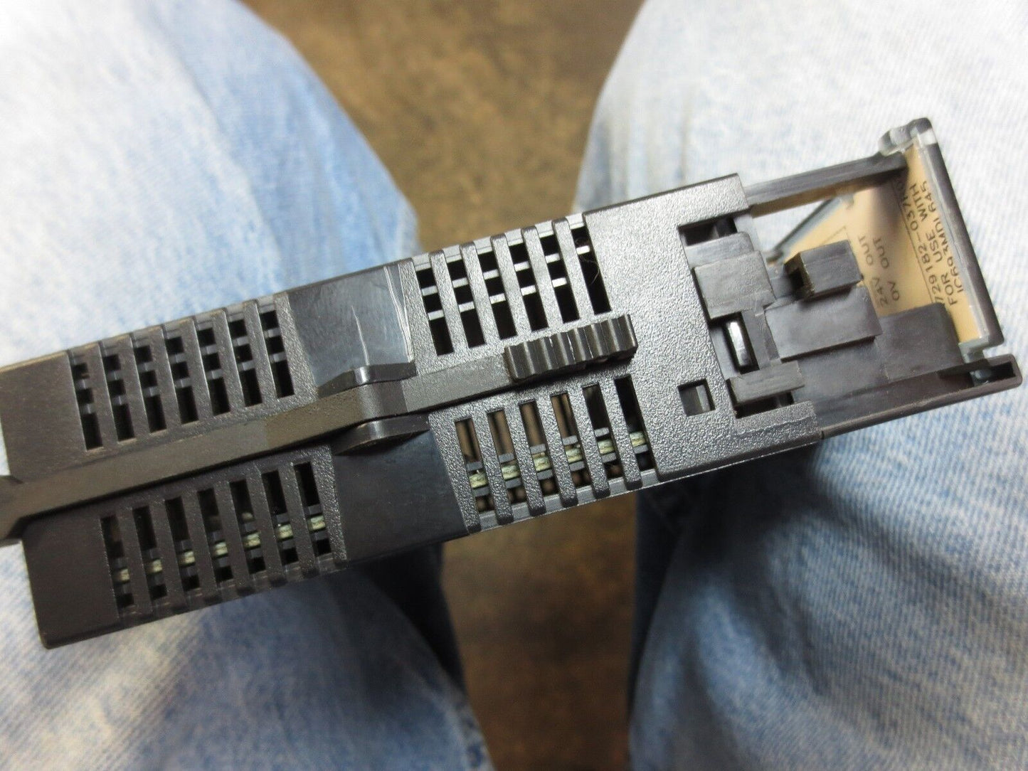 GE FANUC IC693MDL645F INPUT MODULE 24VDC 16PT POS/NEG LOGIC 7.5mA/Pt.