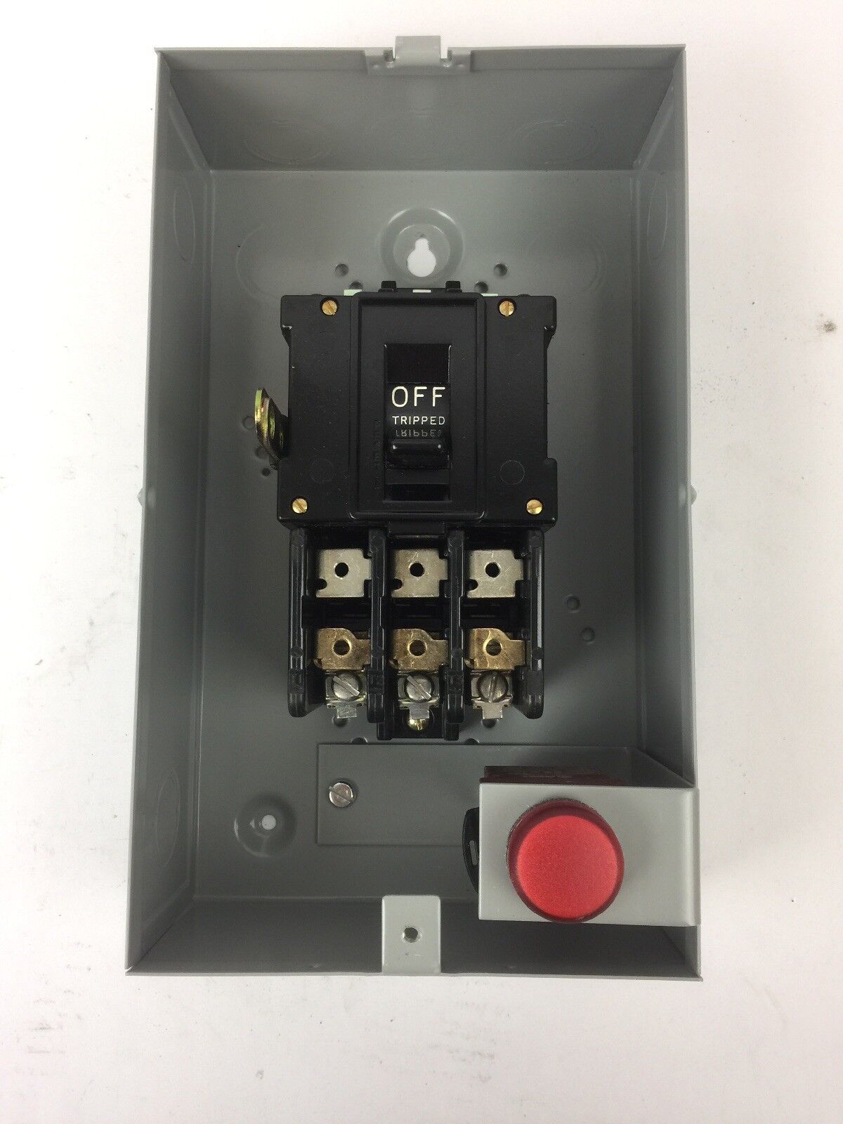 GE CR1062R3AAT204R MAN MOTOR STARTER NEMA SIZE M-0 3 POLES/OVERLOADS 480V 60HZ