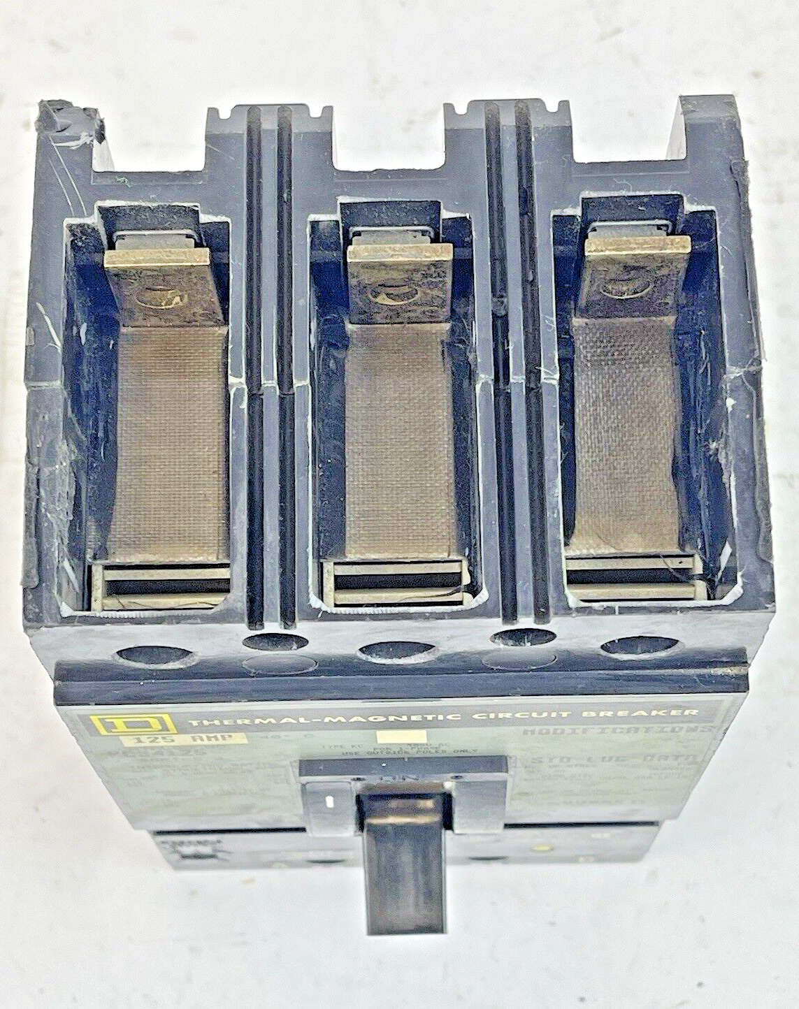 SQUARE D - KC34125 SERIES 2 - CIRCUIT BREAKER - 125 A, 480 VAC, 3 POLE