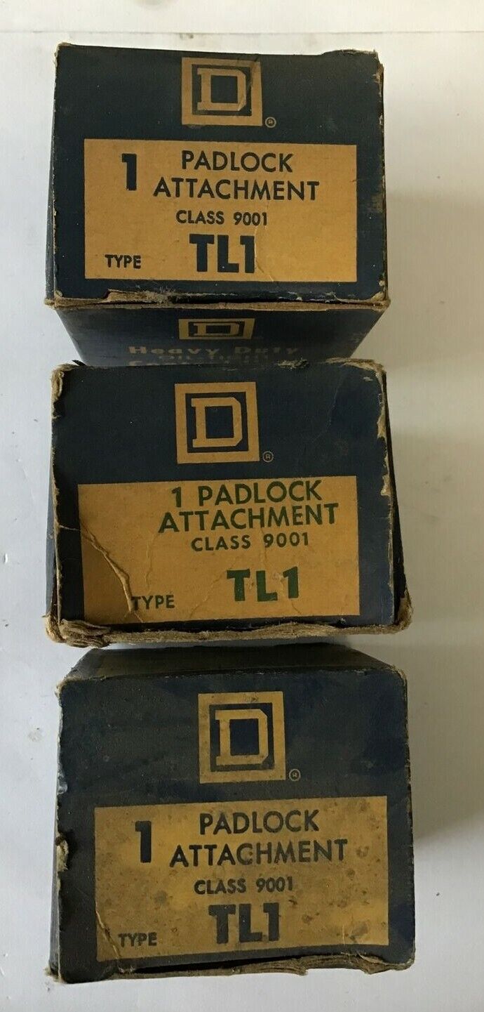 SQUARE D 9001 TL1 PADLOCK ATTACHMENT ***LOTOF3***