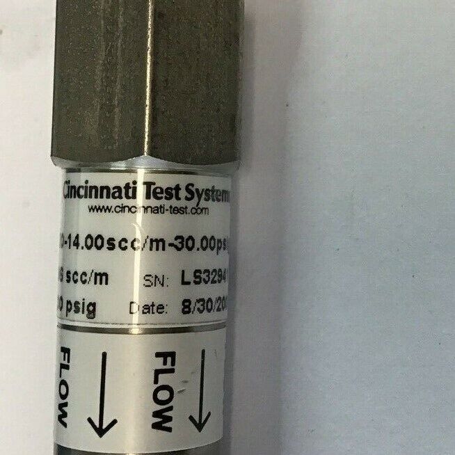 CINCINNATI TEST SYSTEMS 520-14.00SCC/M-30.00PSGI-1 LEAK DETECTION