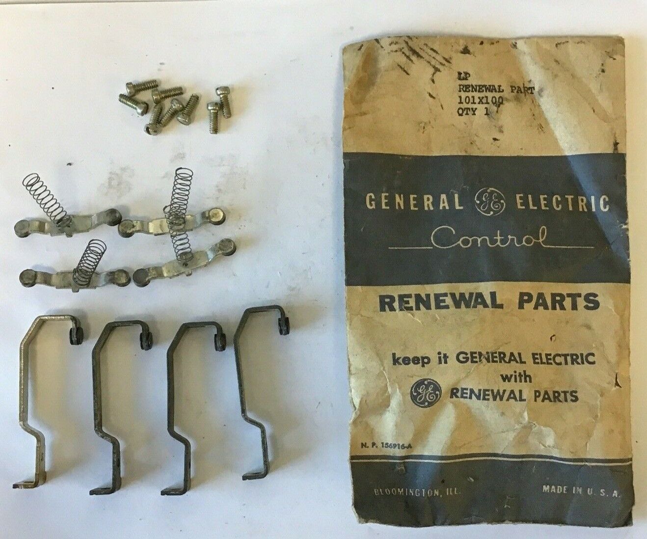 GENERAL ELECTRIC 101x100 CONTACT KIT ****LOTOF2****