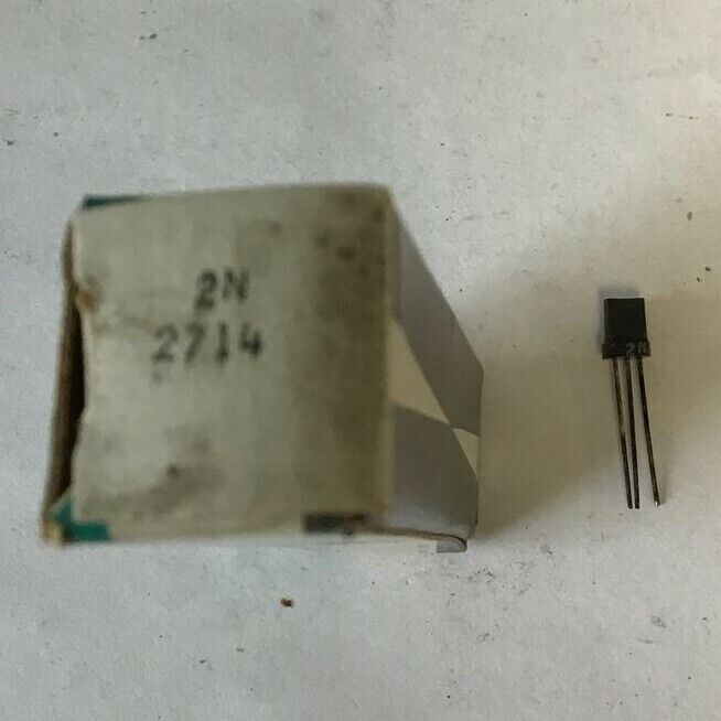 GENERAL ELECTRIC 2N 2714 SEMICONDUCTOR TRANSISTORS***LOTOF10***