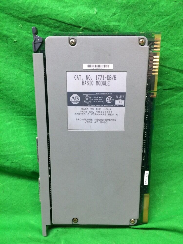 ALLEN BRADLEY 1771-DB/B BASIC MODULE