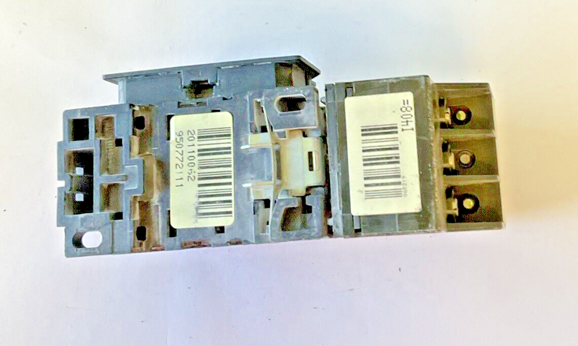 GENERAL ELECTRIC CR7CA-10 STARTER W/CR7XA11B AUX CONTACT CR7G1WF RELAY