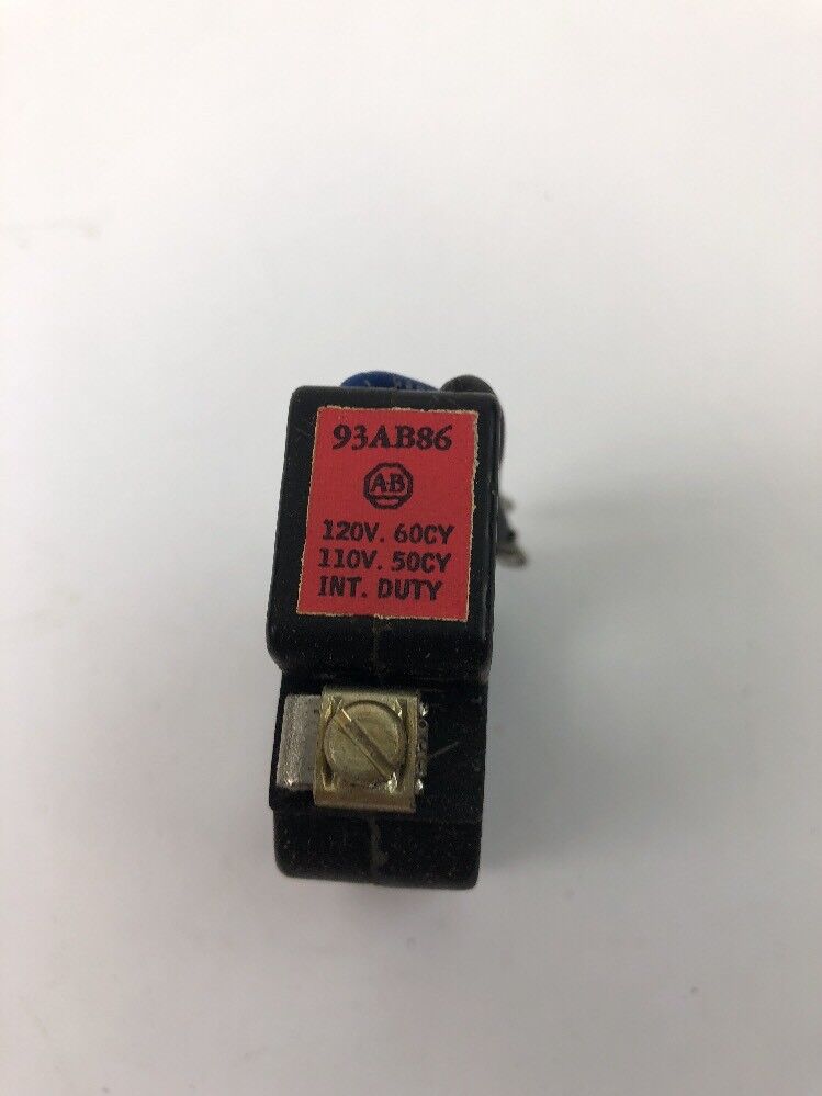 ALLEN BRADLEY 93AB86 COIL 120 V 60 CY 110 V 50 CY INT.DUTY