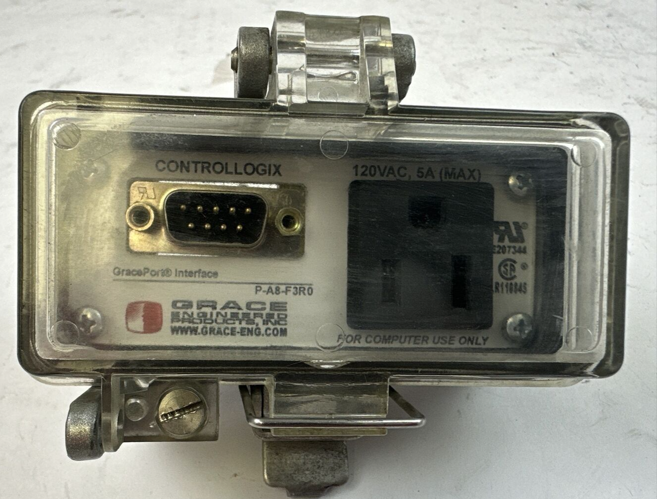GRACE ENGINEERED P-A8-F3R0 CONTROLLOGIX GRACE PORT INTERFACE 120VAC 5A