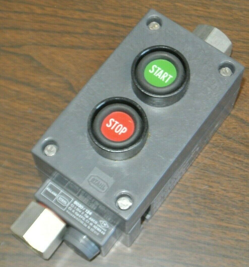 KILLARK K2F56 / STAHL / 8030/12 STOP-START SWITCH / 3/4" FEED-THRU / NEW SURPLUS