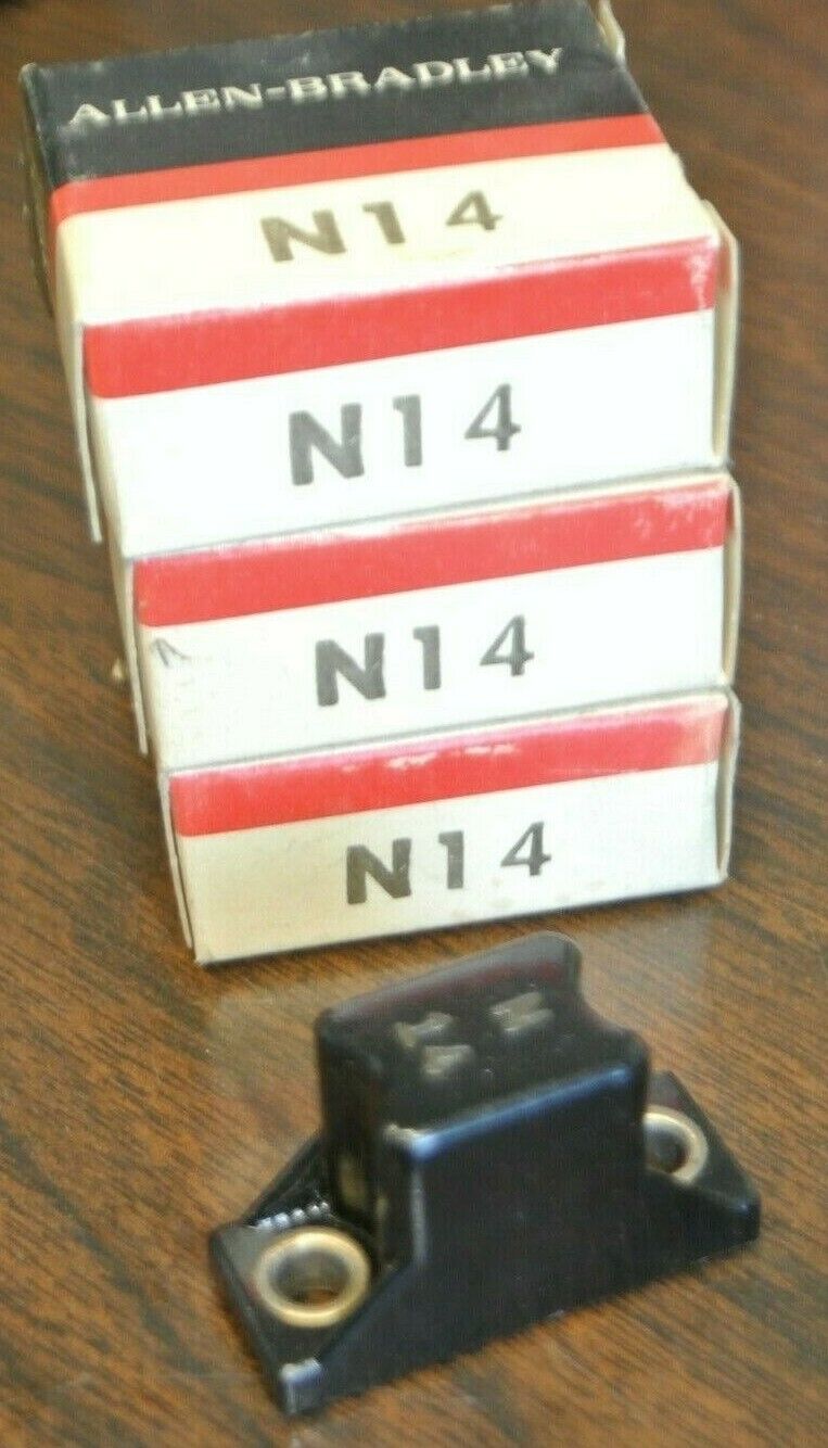 LOT of 3 / ALLEN-BRADLEY N14 THERMAL OVERLOAD HEATER ELEMENT / NEW SURPLUS