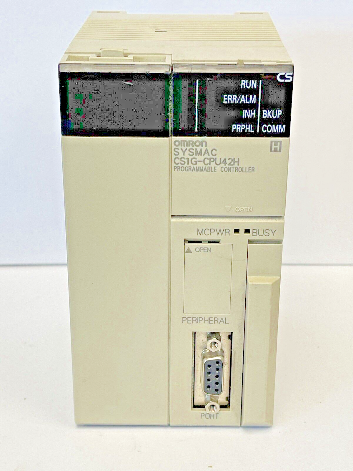 OMRON - CS1G-CPU42H - SYSMAC PROGRAMMABLE CONTROLLER - CPU UNIT