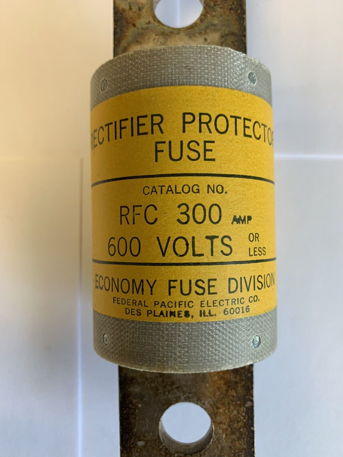 Economy Fuse RFC300 300A 600V Rectifier Protector Fuse