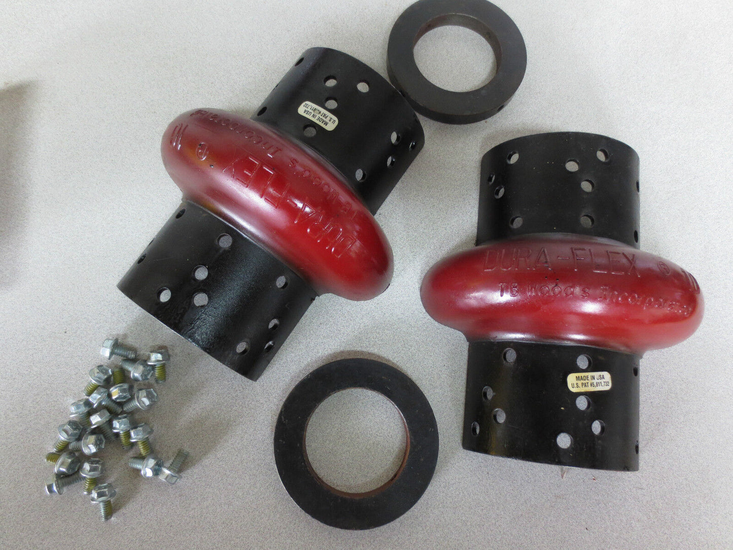 T.B. WOOD'S WES10 TIRE COUPLING SPACER INSERT - 6.48" OD, 1450 IN/LB TORQUE NEW