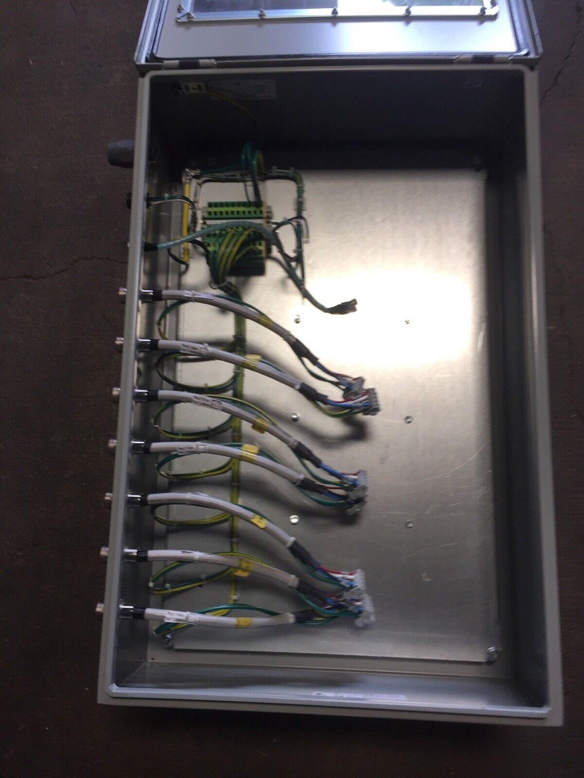 ALLEN BRADLEY 1000-10WZK-BASE LOGIX PANEL HOFFMAN CSD30248W/SPL INDUSTRIAL CONTR