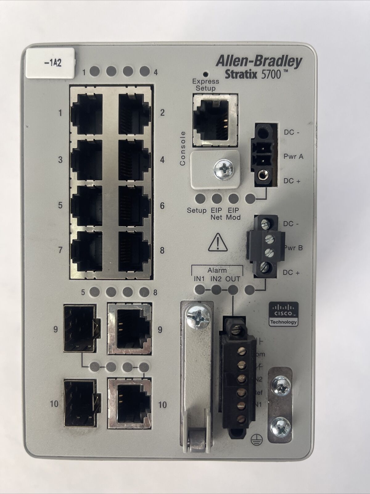 ALLEN BRADLEY 1783-BMS10CA SER A DIR/VER 10000233491/05 STRATIX 5700 ETHERNET