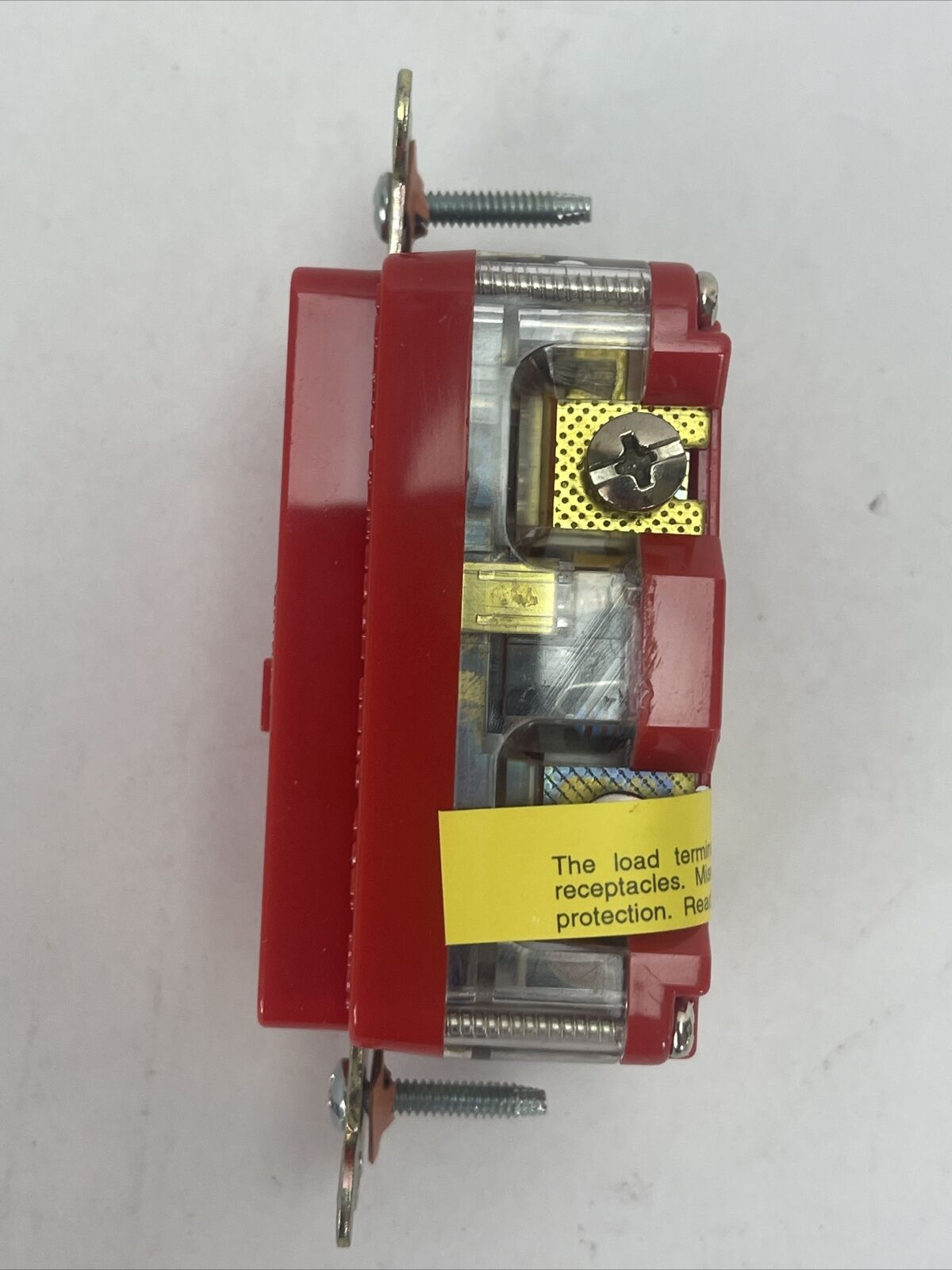 ARROW HART GF8200RED GFCI DUPLEX RECEPTACLE 15A 125V HOSPITAL GRADE