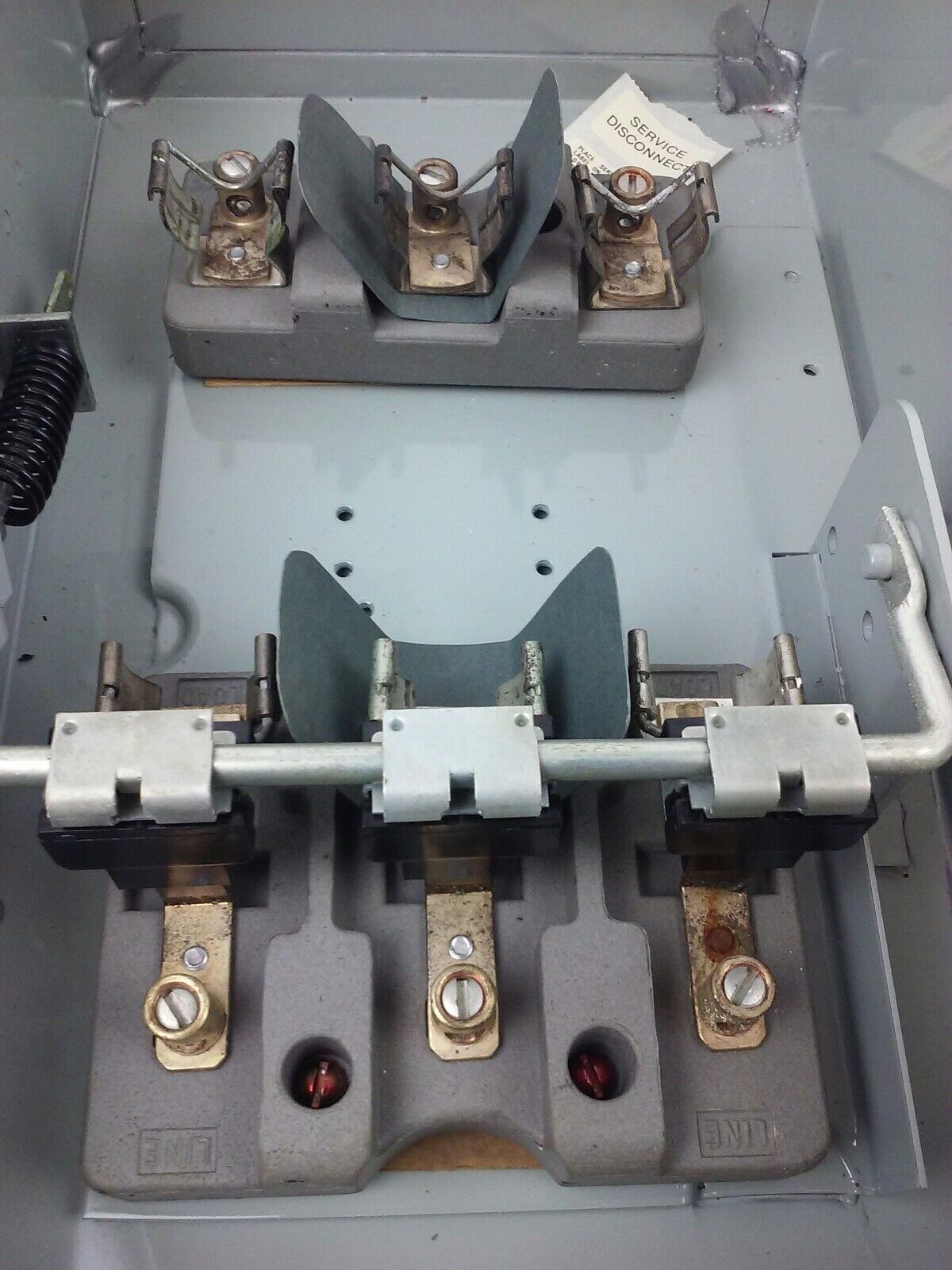 ITE GOULD F352H, ENCLOSED SWITCH, 60A, 600V, FUSIBLE, TYPE 12, 3PH, 30 MAX H.P.
