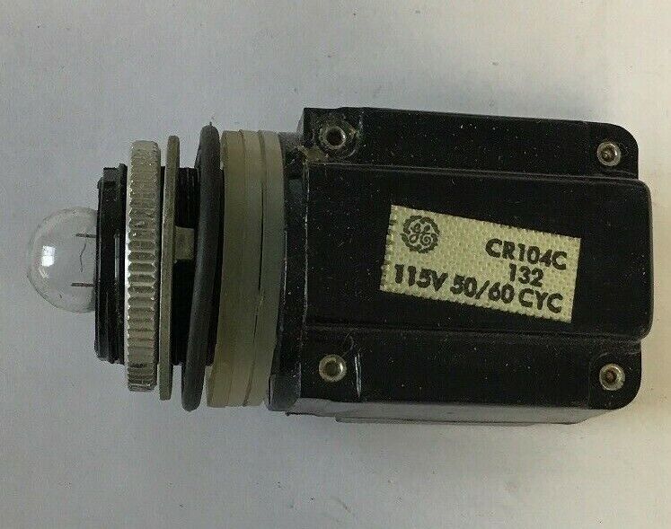 GE CR104C132 OILTIGHT INDICATOR LIGHT 115V 60/50Hz