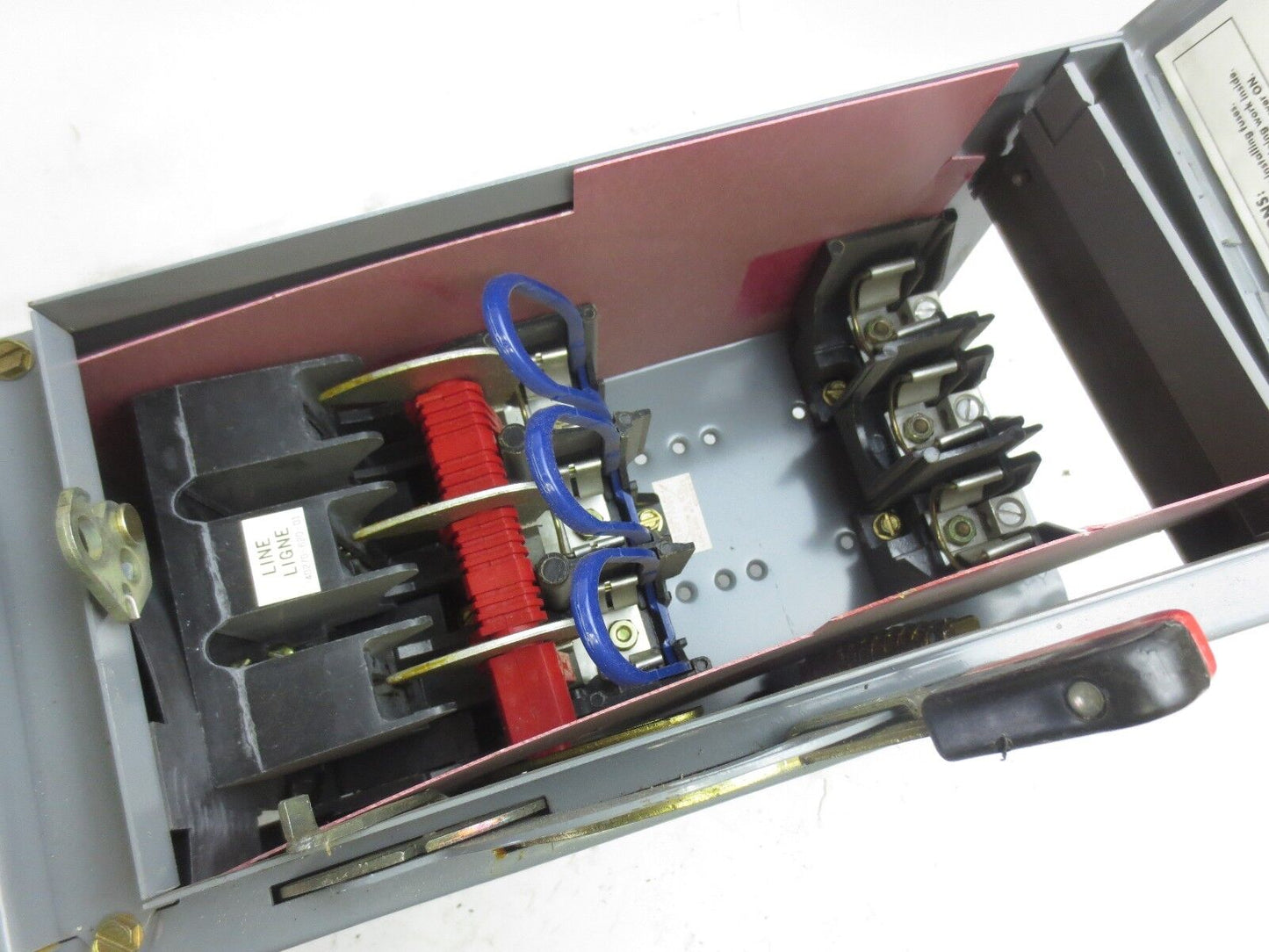 SQUARE D QMB362HW FUSIBLE PANELBOARD SWITCH - 60A, 3P, 600VAC