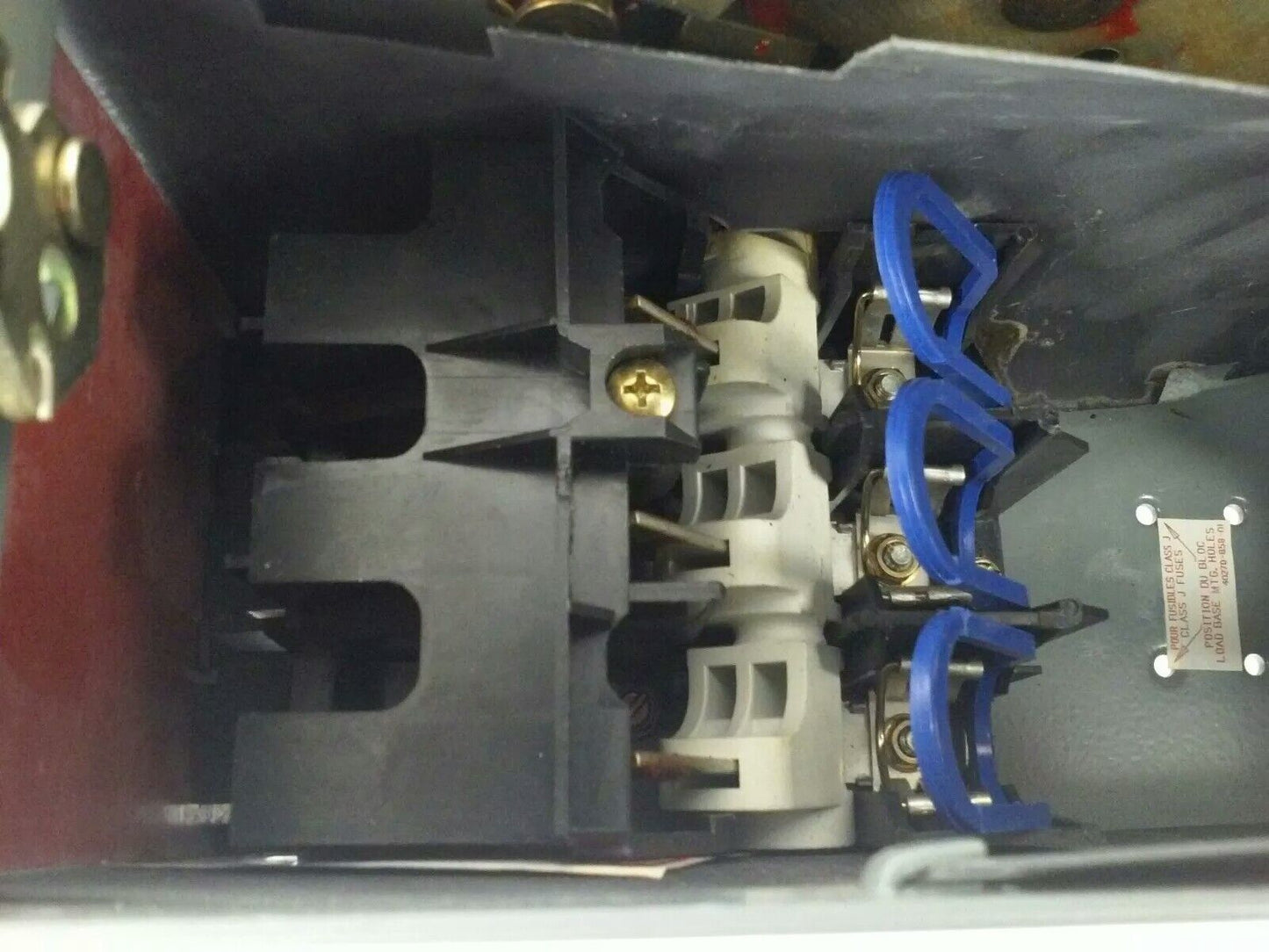 SQUARE D QMB361TW SERIES E1 FUSIBLE TWIN PANELBOARD SWITCH 30A 600V 3P 20HP