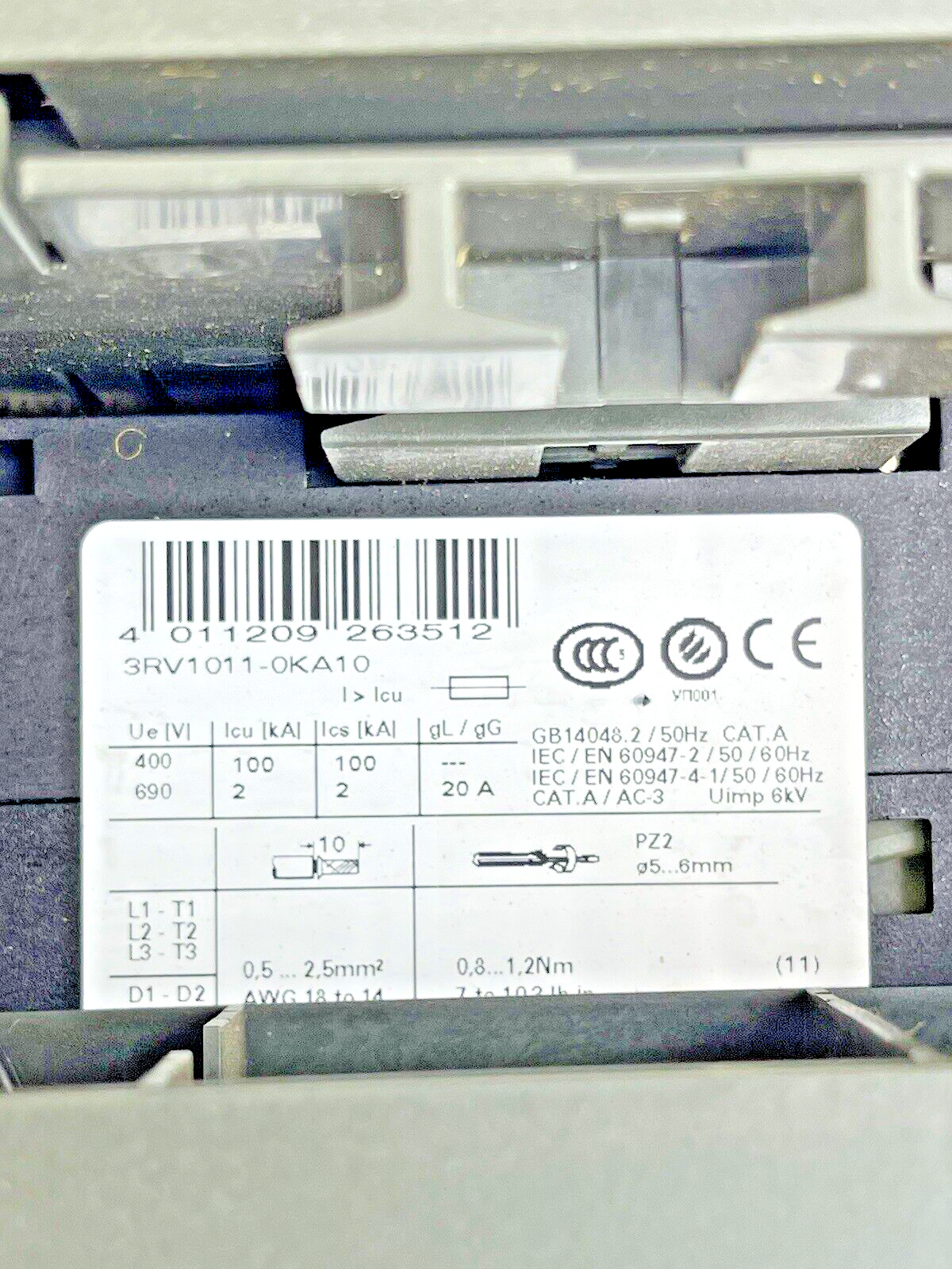 SIEMENS -3RK1301-0KB00-1AA2/ 3RV1011-0KA10/ 3RH1911-1AA01 (2)/3RK 1903-0AC00 (2)