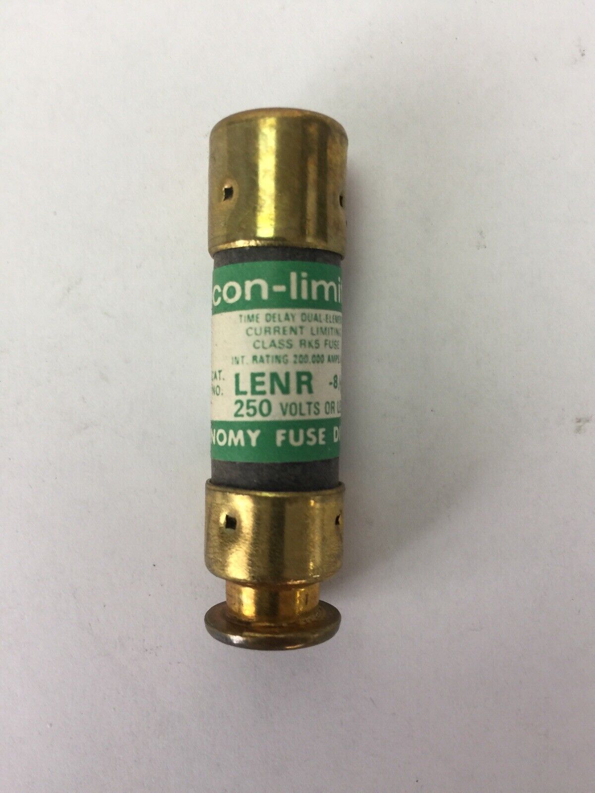 ECONOMY LENR 8/10 ECON-LIMITER CLASS RK5 FUSE 250VAC 8/10AMP (BOX OF 10)