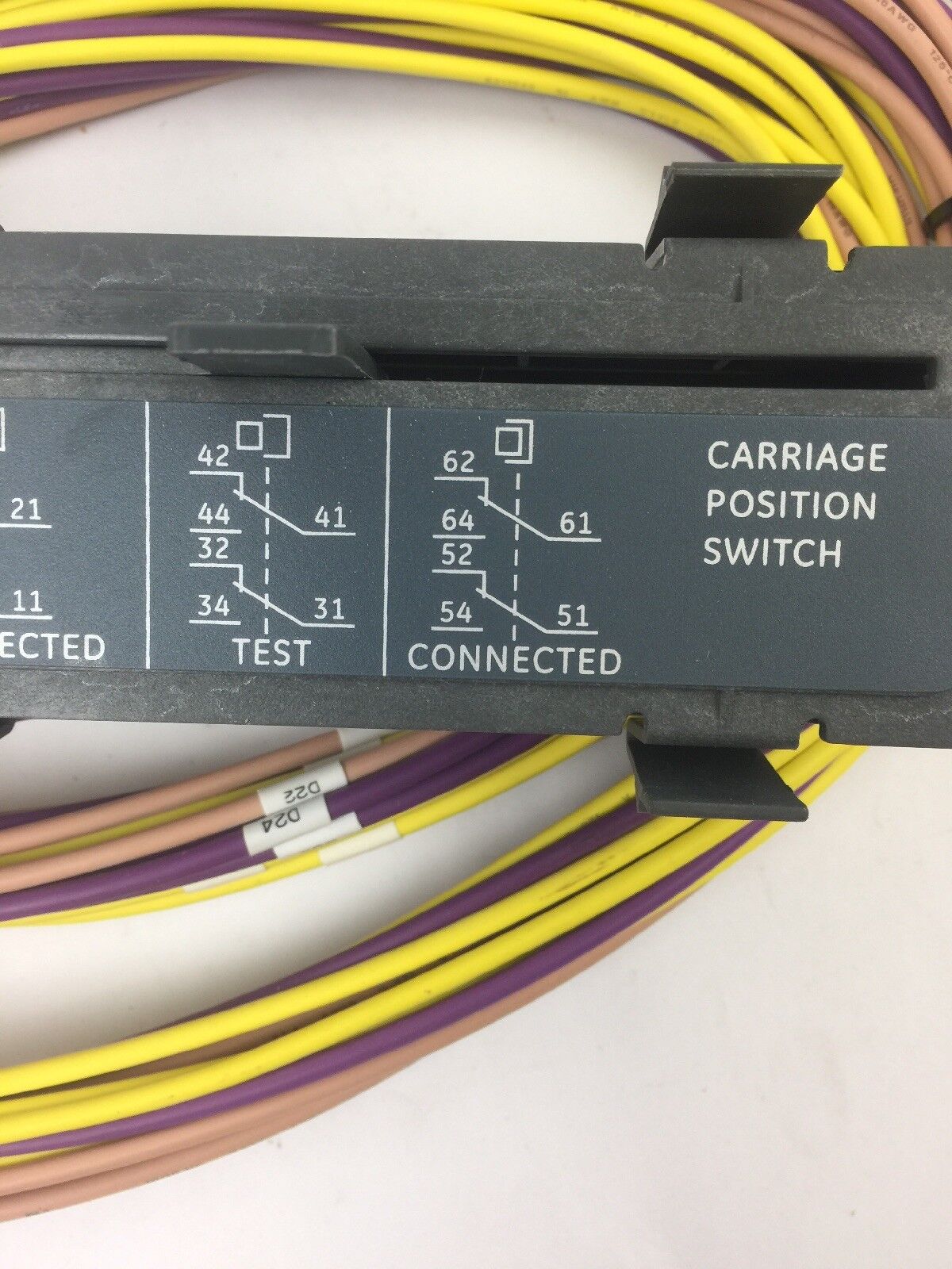 GE GCPS2 CARRIAGE POSITION SWITCH 0.5A 120VDC 0.25A 250VDC 10A 250VAC(50-60HZ)