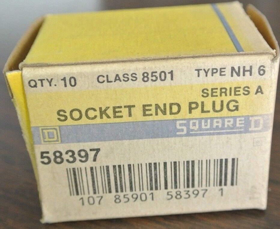 SQUARE D - 8501 NH6 (10pcs), NH4 (18pcs), NT10 (20pcs) - NEW SURPLUS