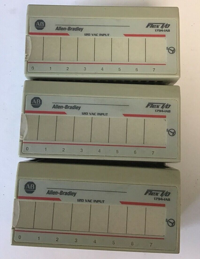 ALLEN BRADLEY 1794-IA8 INPUT 120VAC 50-60HZ ****LOTOF3****