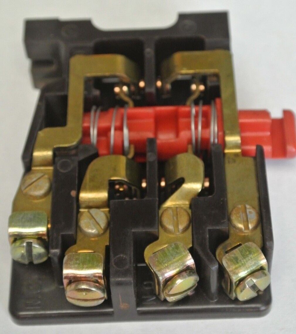 JOSLYN CLARK - KPMA - AUXILIARY CONTACT 10A, 600VAC 1 N.O. / 1 N.C - NEW SURPLUS
