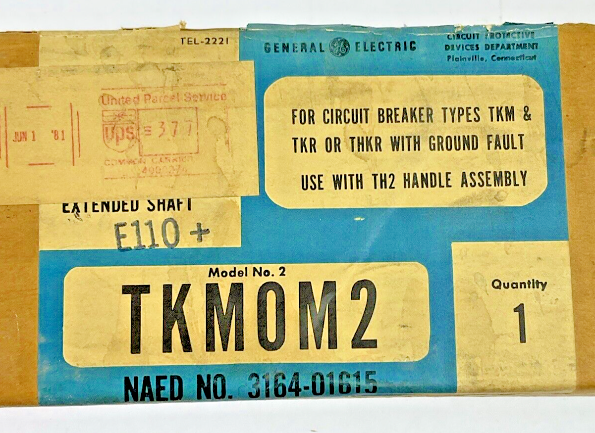 GENERAL ELECTRIC TKM0M2 OPERATING MECHANISM EXTENDED SHAFT