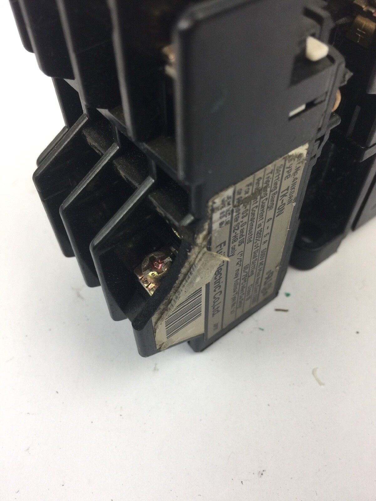 FUJI ELECTRIC 4NC0F0 TYPE SC-0 CONTACTOR 4NK0AN TYPE TK-0N OVERLOAD RELAY