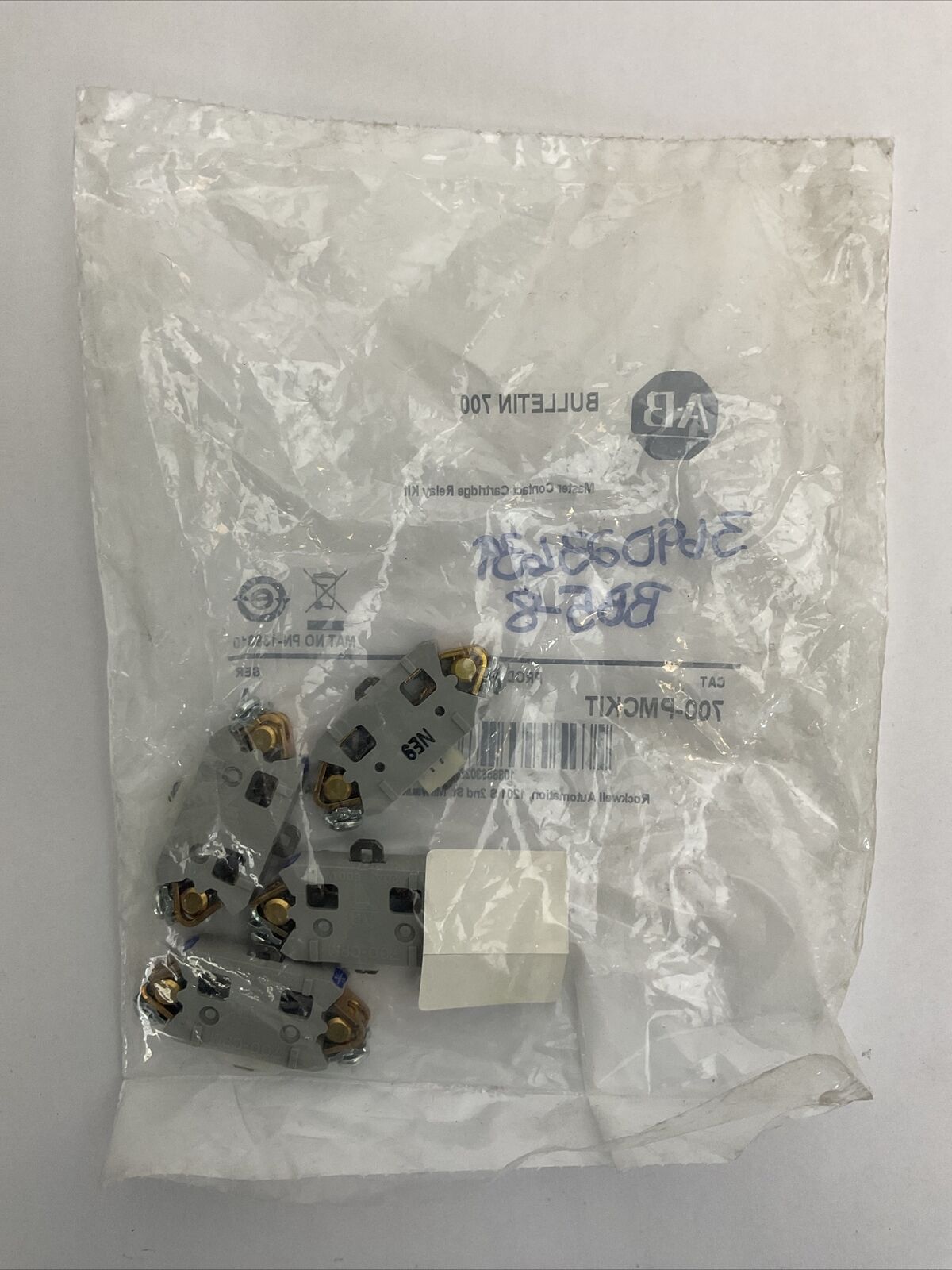 ALLEN BRADLEY 700-PMCKIT SER A MASTER CONTACT CARTRIDGE RELAY KIT