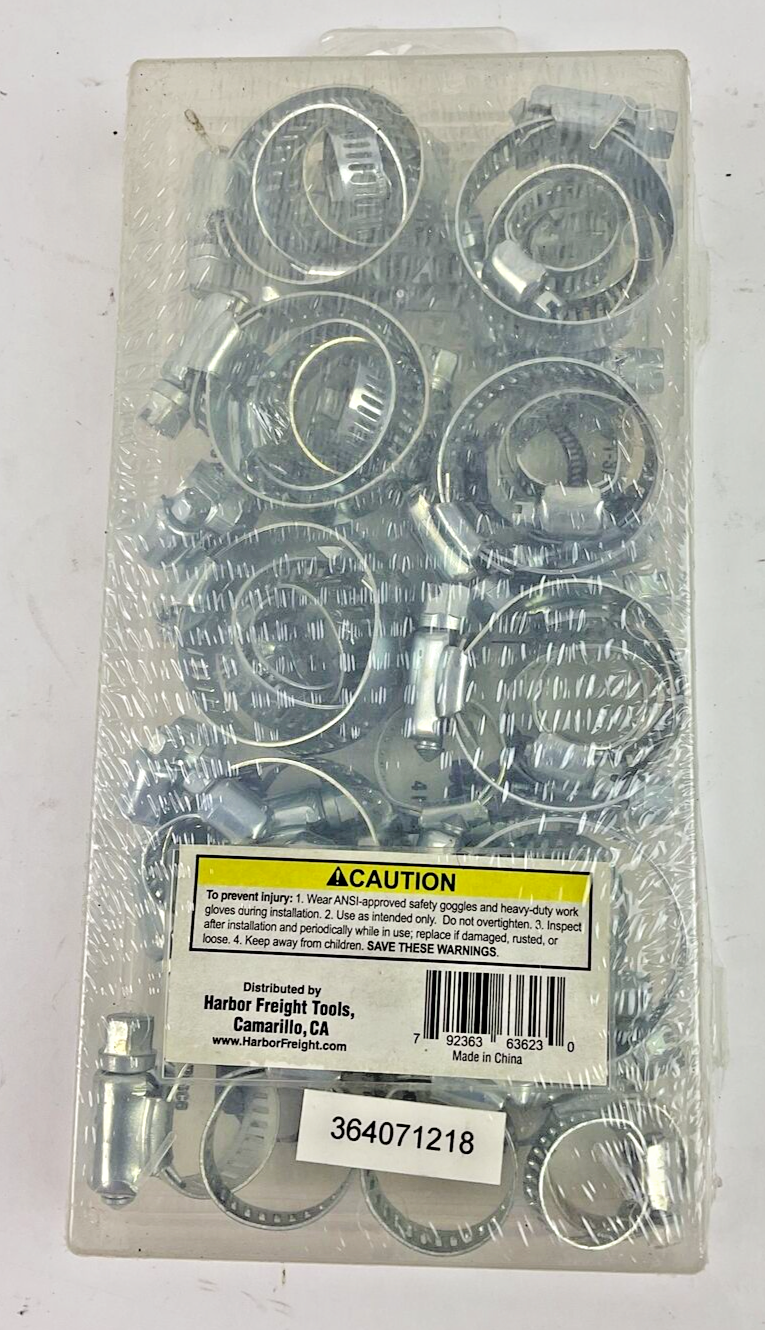 STORE HOUSE 63623 HOSE CLAMP ASSORTMENT 40PCS
