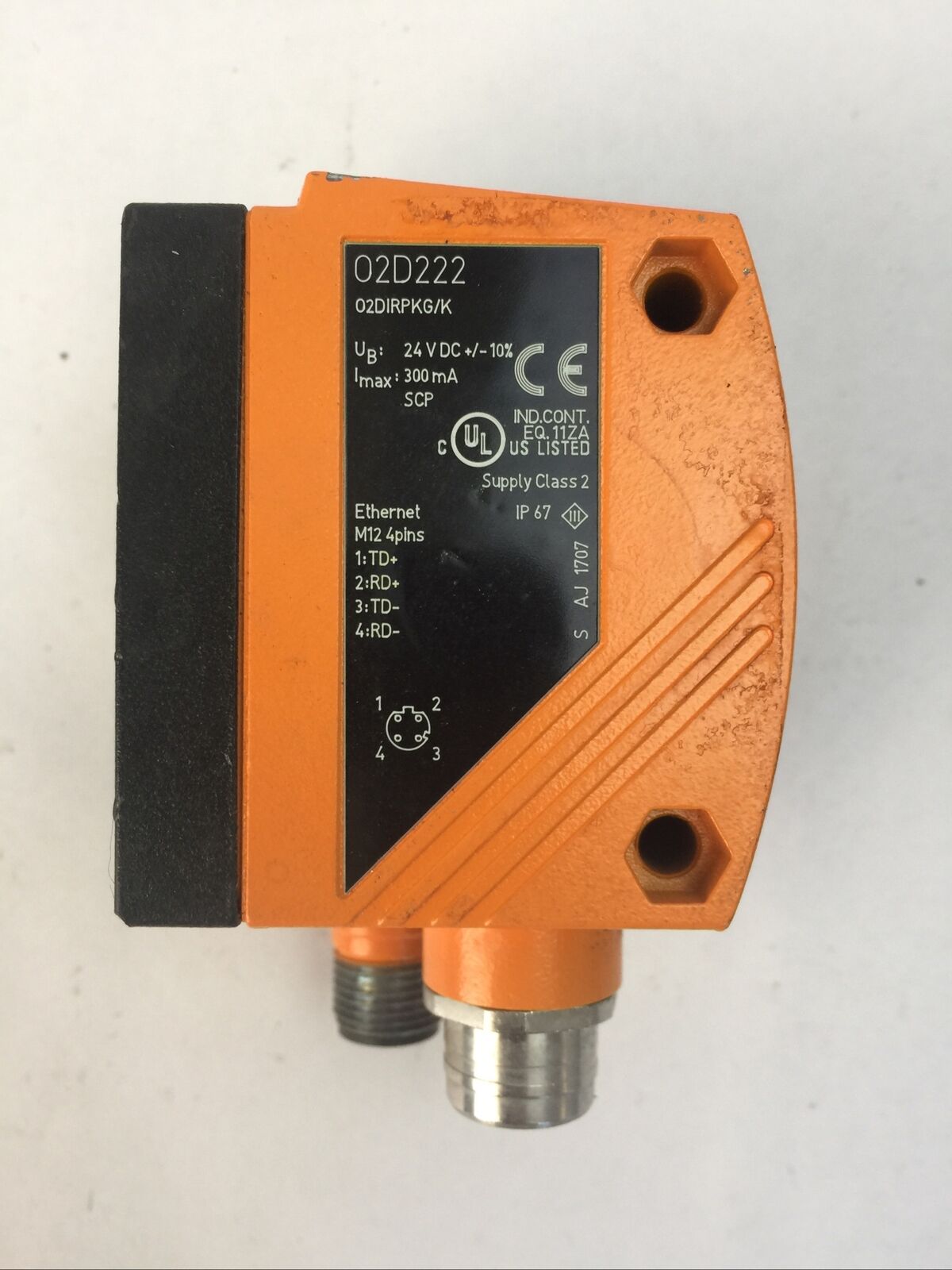 IFM 02D222 SENSOR 24VDC