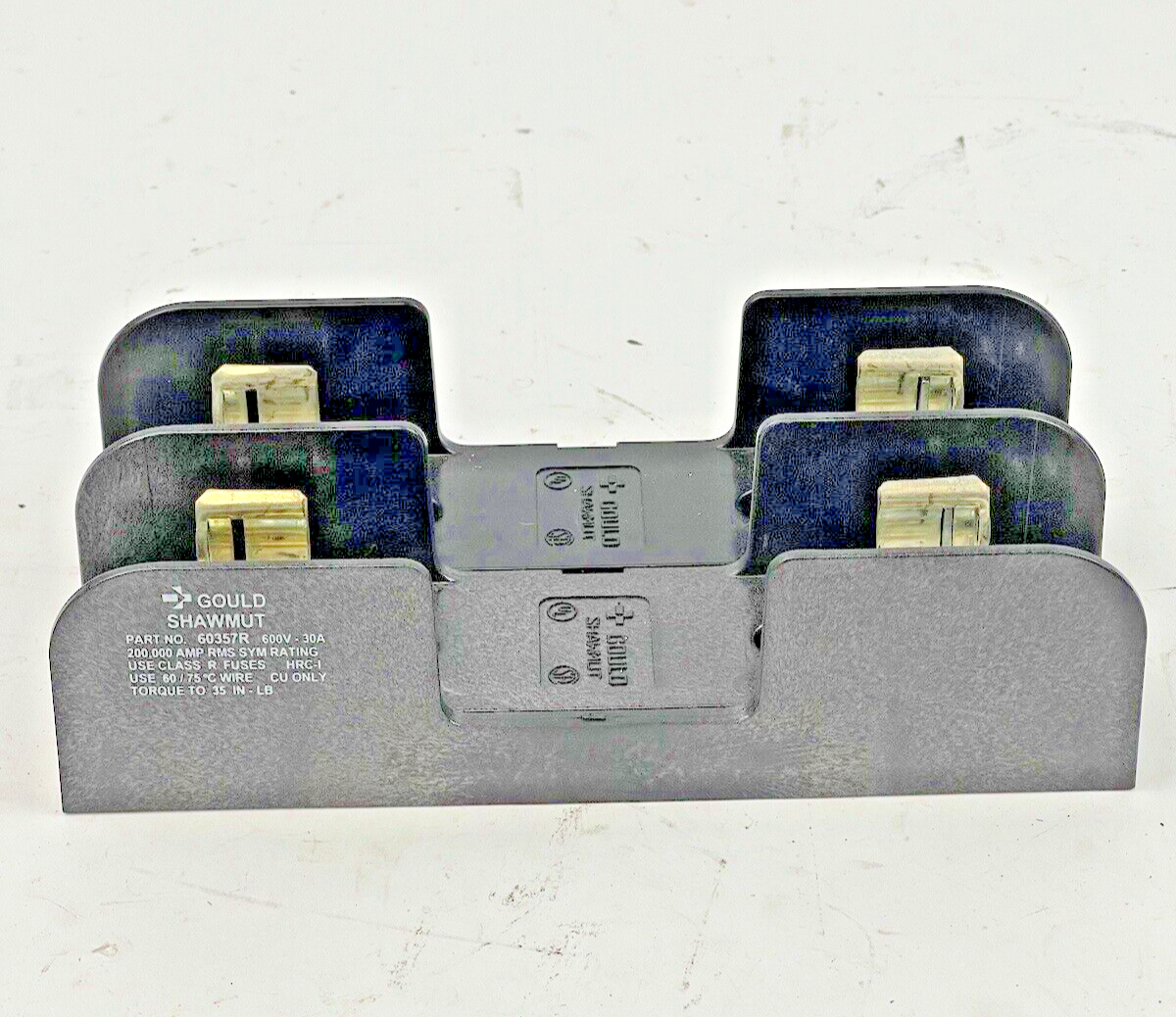 GOULD SHAWMUT - 60357R - FUSE HOLDER - 2 POLE, 600 V, 30 A