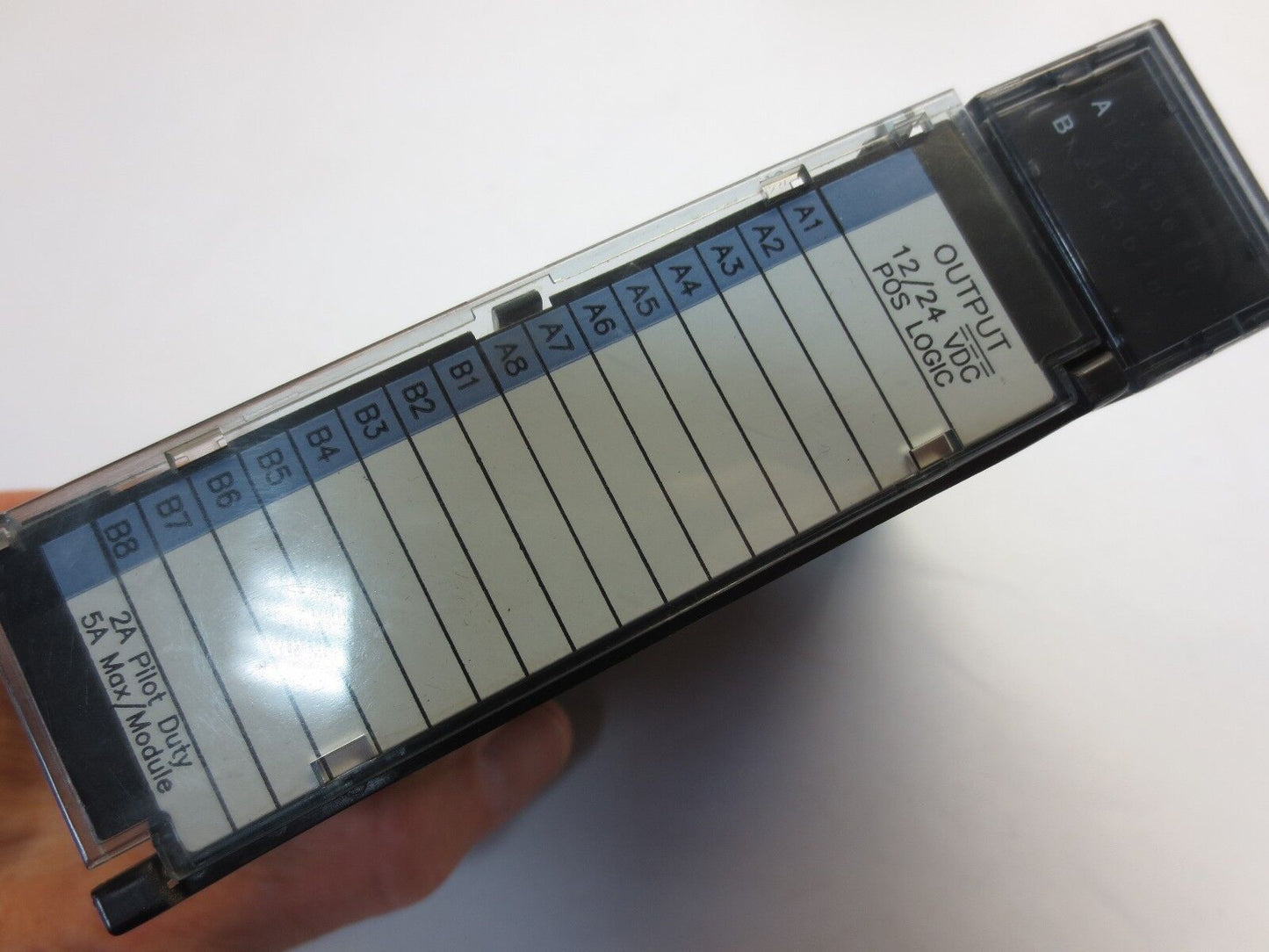 GE FANUC IC693MDL740G OUTPUT MODULE, 12/24VDC 0.5A 16PT POS