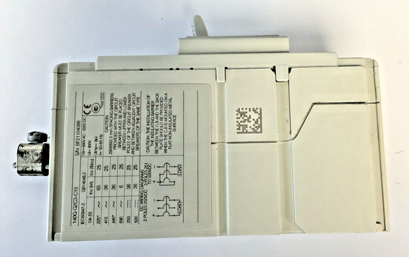 ALLEN-BRADLEY 140G-G2C3-C15 CIRCUIT BREAKER 15A
