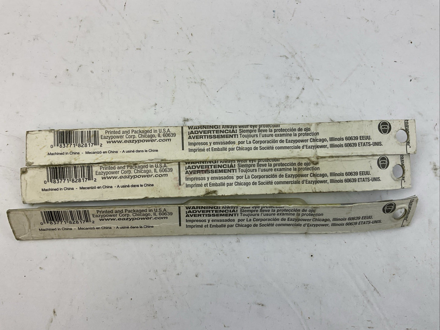 EAZYPOWER ISOMAX 82817 5-15/16" 149mm TRIPLE-Y FITS TRI-WING SCREWS (LOT OF 3)