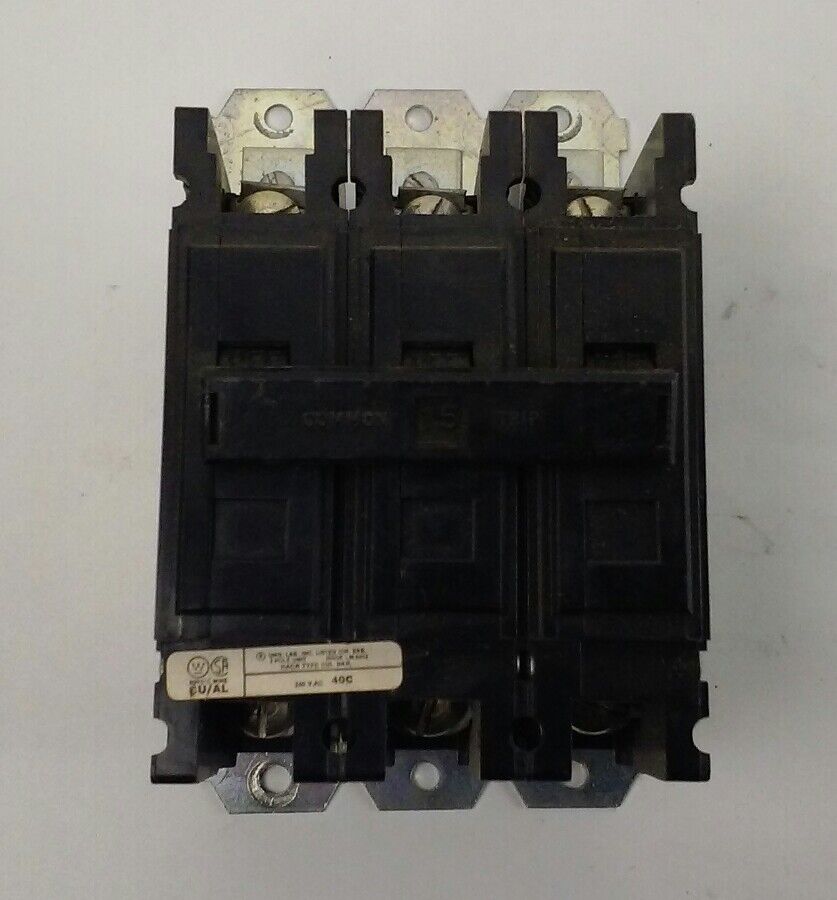 WESTINGHOUSE QC3015H 3P 15A 240V CIRCUIT BREAKER