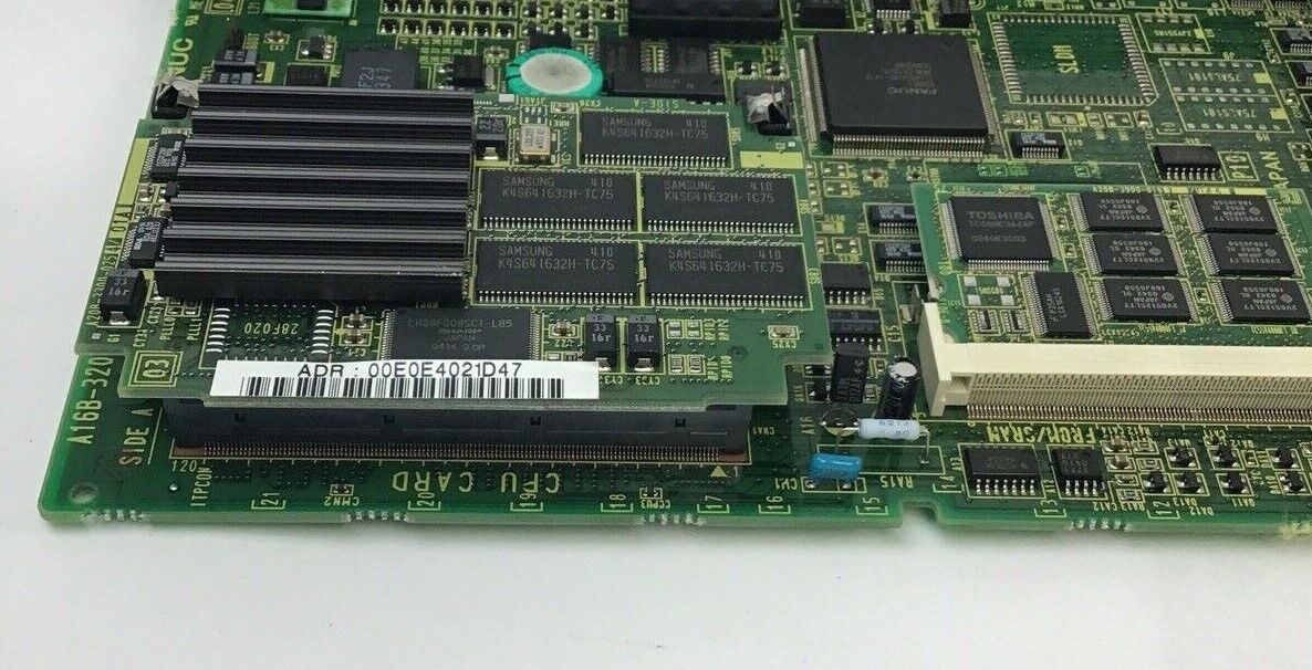FANUC A16B-3200-0412-03A MAIN CIRCUIT BOARD CPU
