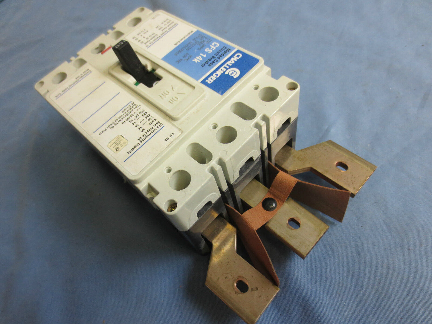 CHALLENGER CFS3150 MOLDED CASE CIRCUIT BREAKER CFS 14k - 150A 3-POLE FD3150