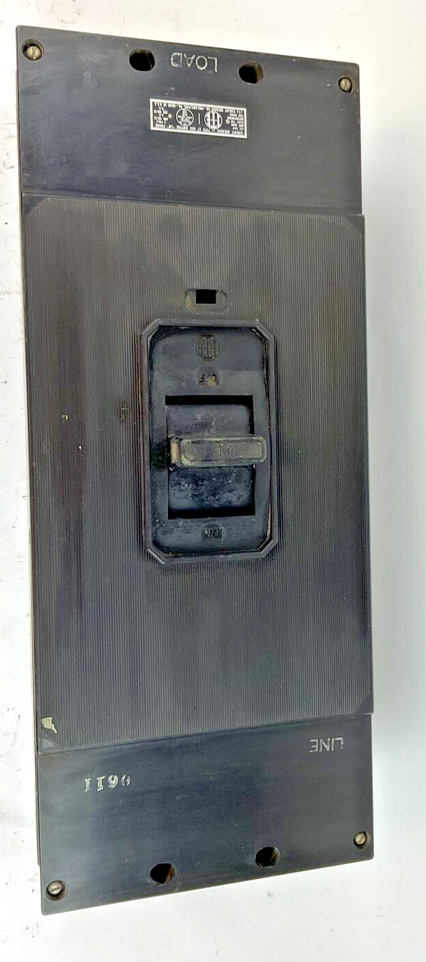 ITE ET 800 CIRCUIT BREAKER 800A 600VAC 250VDC 3POLE FRAME LM TYPE ET NO TRIP