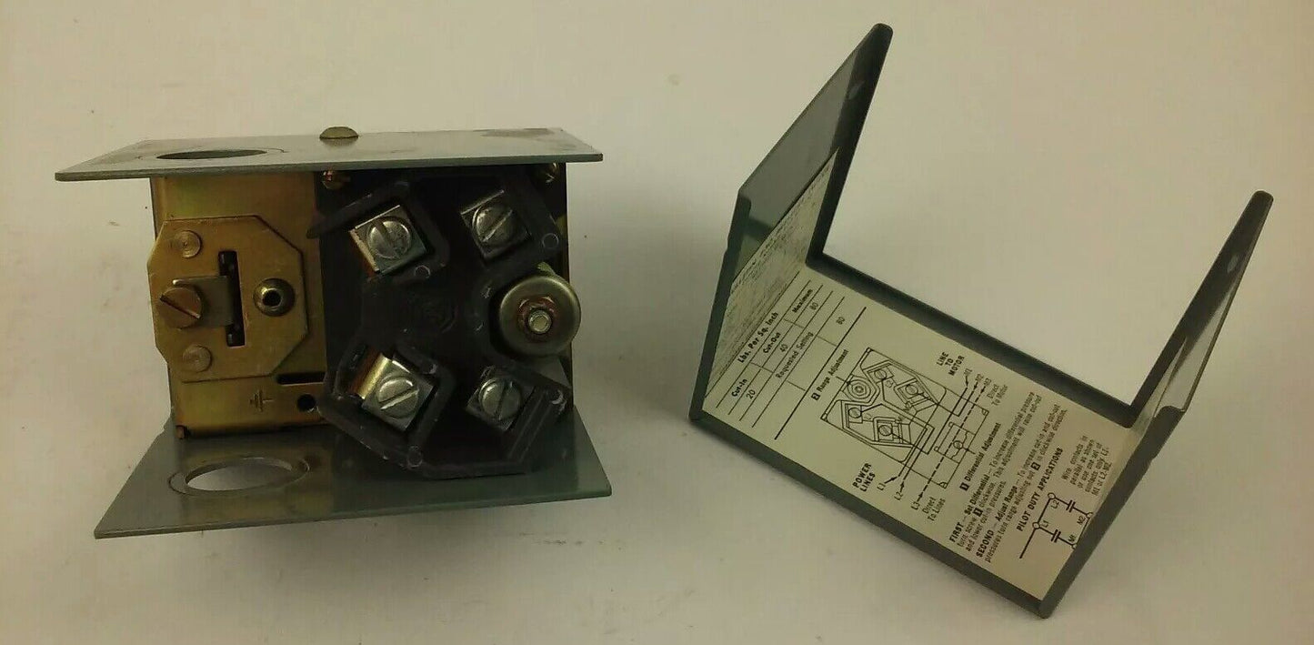 ALLEN BRADLEY, 830-B5200, SER. A, PRESSURE CONTROL, RANGE 15-80, DIFF 15-25, NEW