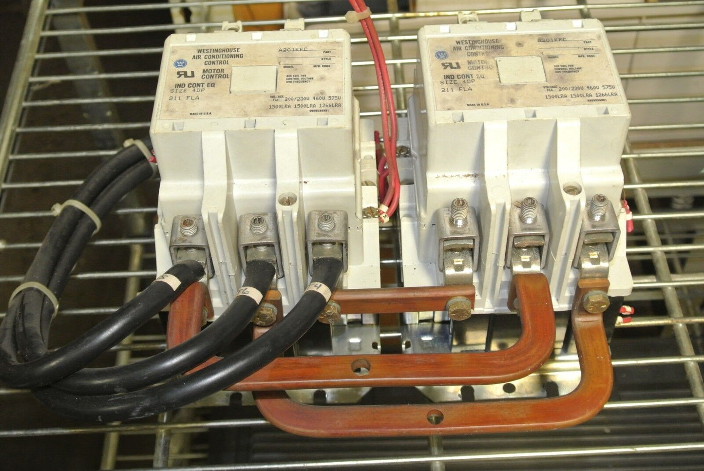 WESTINGHOUSE A201KFC MODEL K - DUAL AIR CONDITIONING MOTOR CONTROL SIZE 4DP