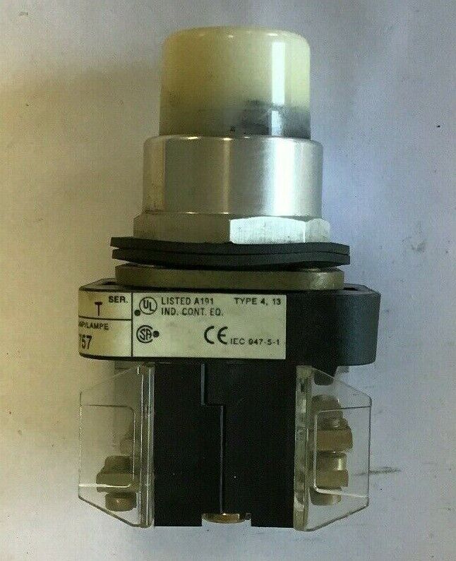 ALLEN BRADLEY 800T-QB24 24VWHITE PUSH BUTTON SER.T**(LOTOF3)**