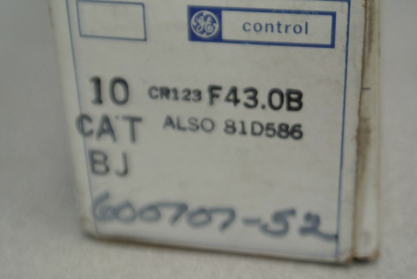 LOT of 10 / GE CONTROL CR123F43.0B THERMAL OVERLOAD HEATER ELEMENTS NEW SURPLUS