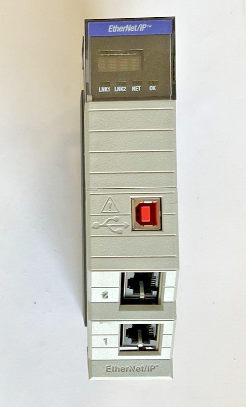 ALLEN BRADLEY 1756-EN2TR HI-CAP ENET/IP MODULE SER.C FW10.007 1A 5.1VDC
