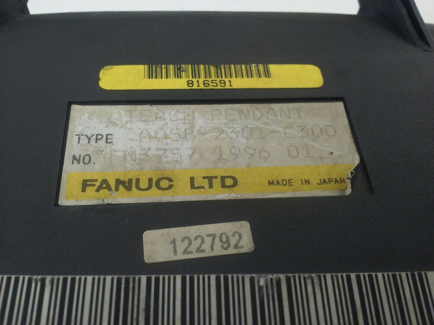 FANUC A05B-2301-C300 TEACH PENDANT